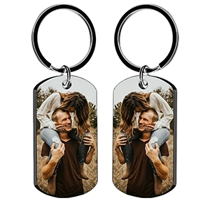 Stainless steel key tag