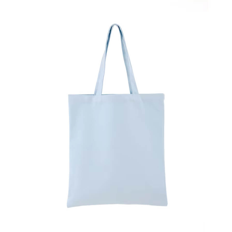 Customizable Logo Blank Colorful Handbag Canvas Bag Shopping Environmentally Friendly Handbag Shoulder Canvas Bag - Image 2