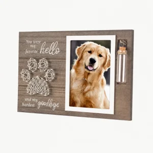 Personalized Pet Memorial Frame Gift