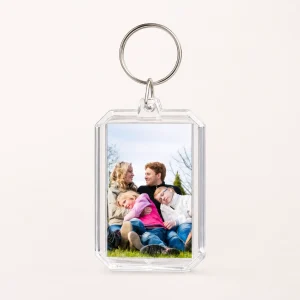 Custom Acrylic Photo Keychain Gift