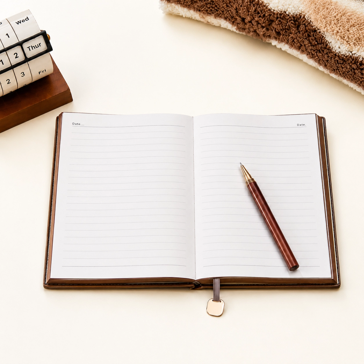 Personalized Photo Notebook & Pen Gift Set – Custom Family Journal