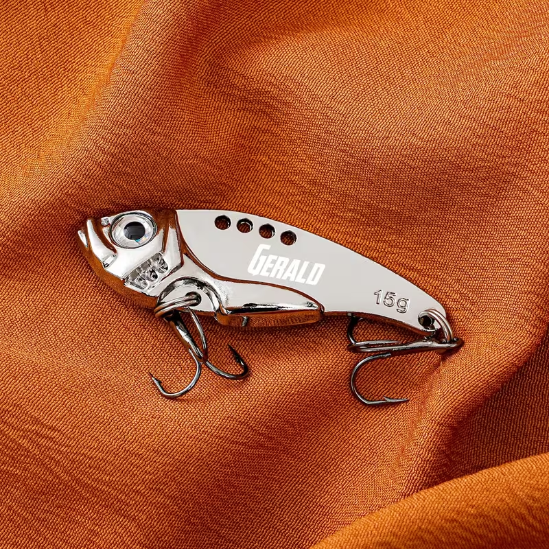 Personalized Metal Vibration Fishing Lure – 15g