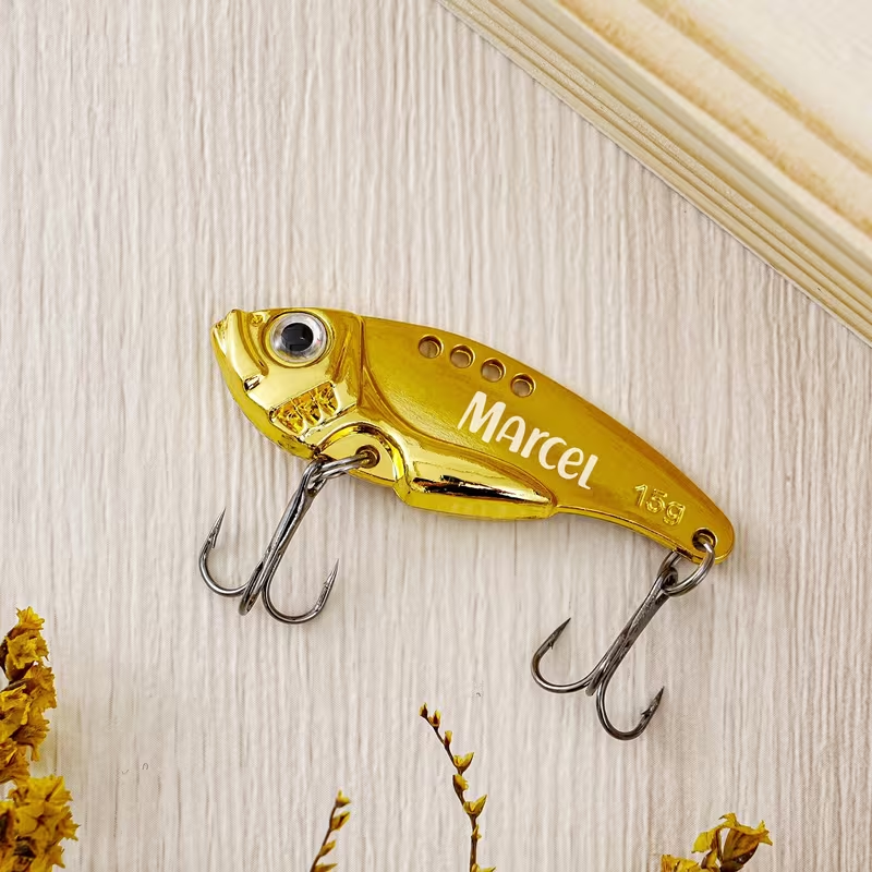 Personalized Metal Vibration Fishing Lure – 15g