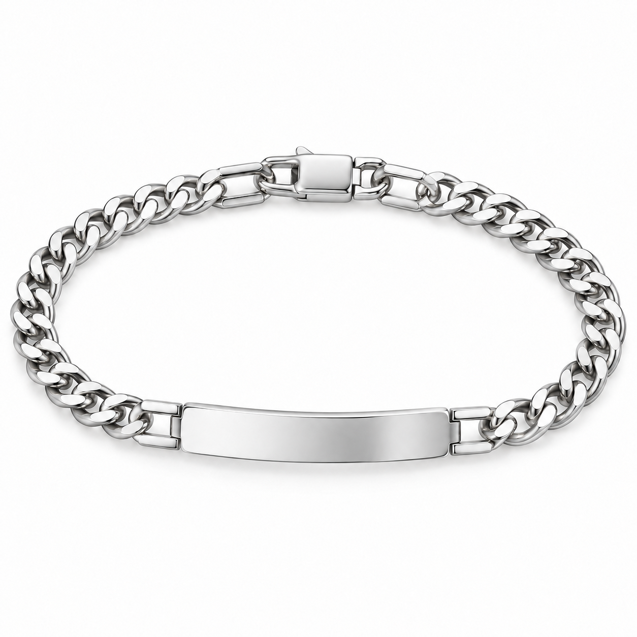 Personalized ID Bracelet – Custom Engraved Name Bar
