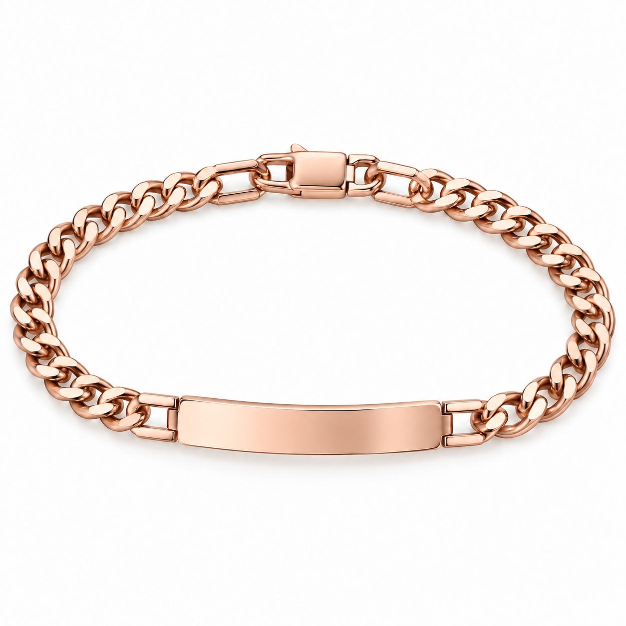 Personalized ID Bracelet – Custom Engraved Name Bar