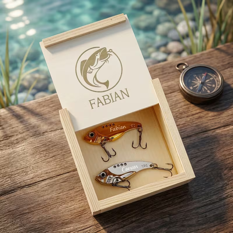 Personalized Metal Vibration Fishing Lure – 15g