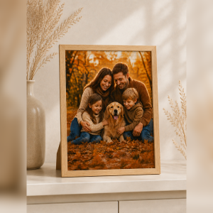 Custom Photo Puzzle with Frame – 158-Piece Personalized Gift