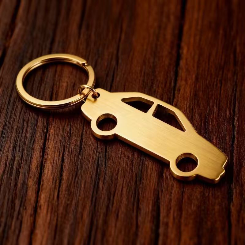 Personalized Car Keychain with Custom Engraving