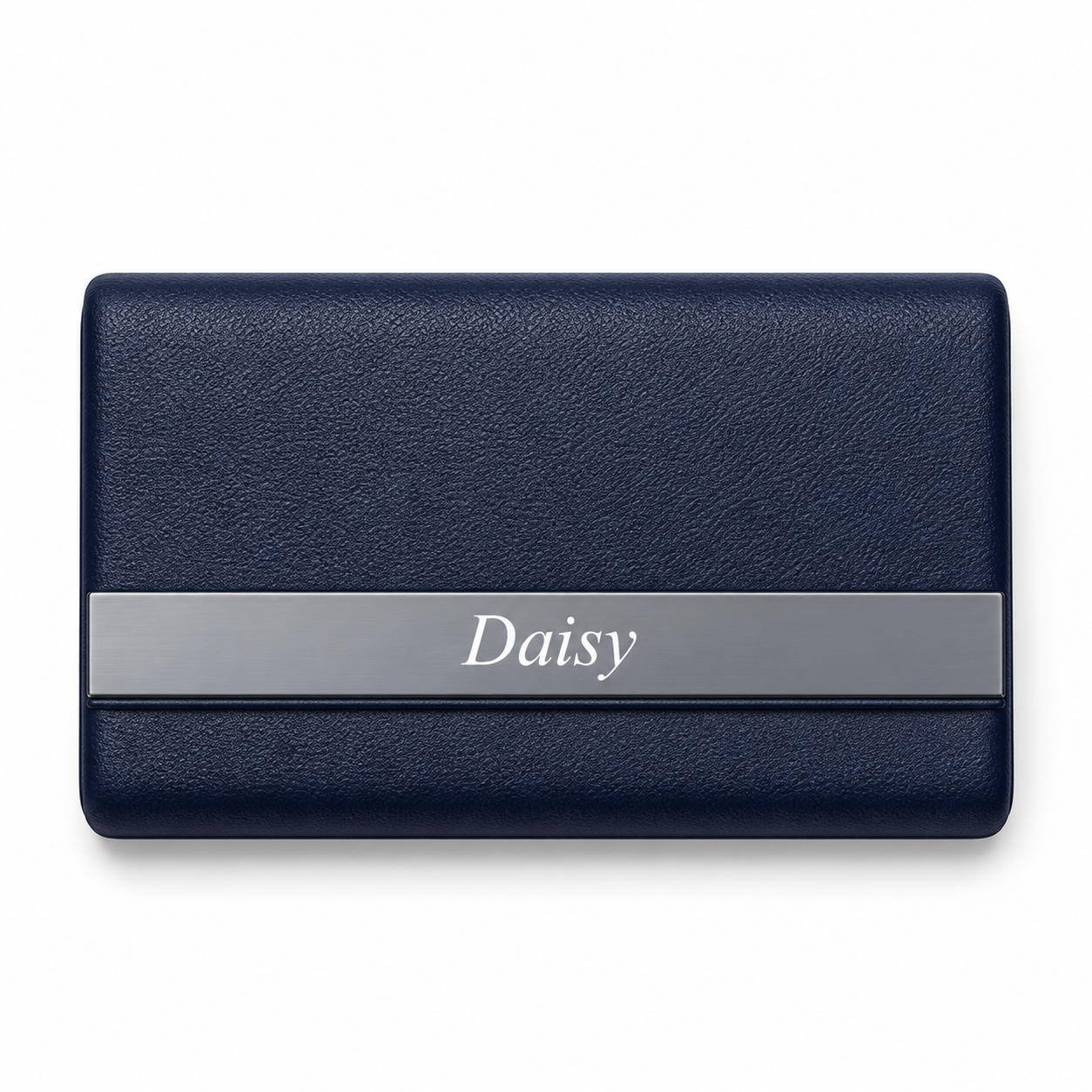 Personalized Business Card Holder – Custom Engraved Name Case