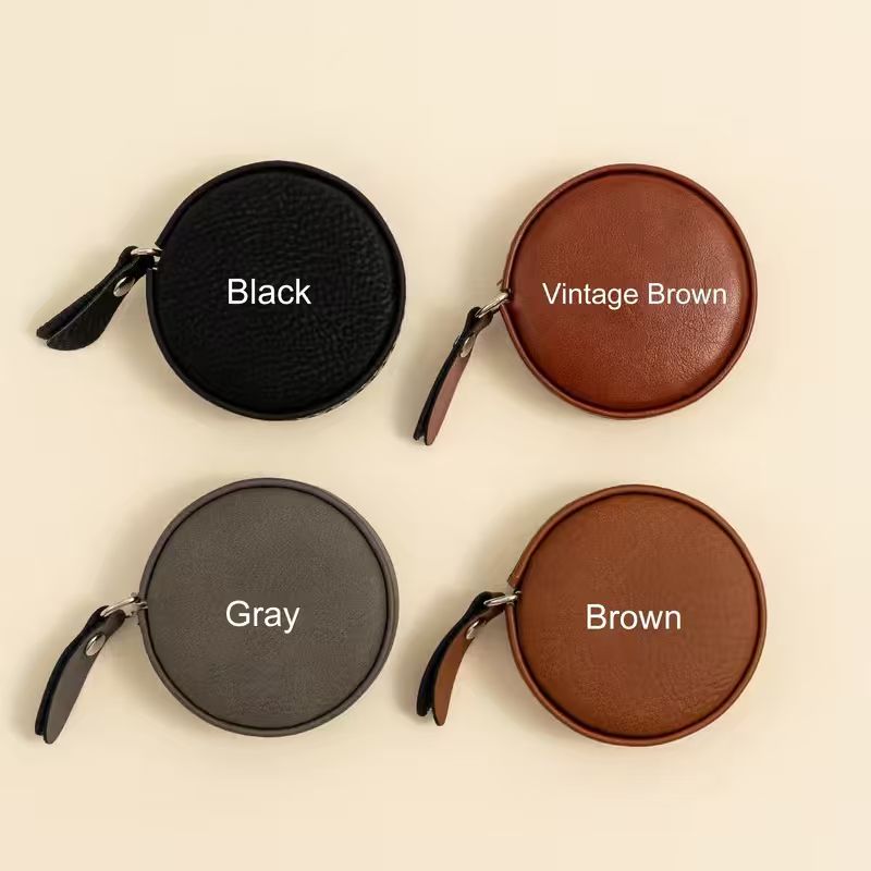 Personalized Round Tape Measure – Custom Name Sewing & Knitting Gift