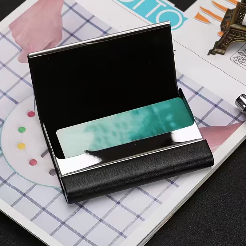 Personalized Business Card Holder – Custom Engraved Name Case