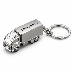 Personalized Truck Keychain with Custom Engraving