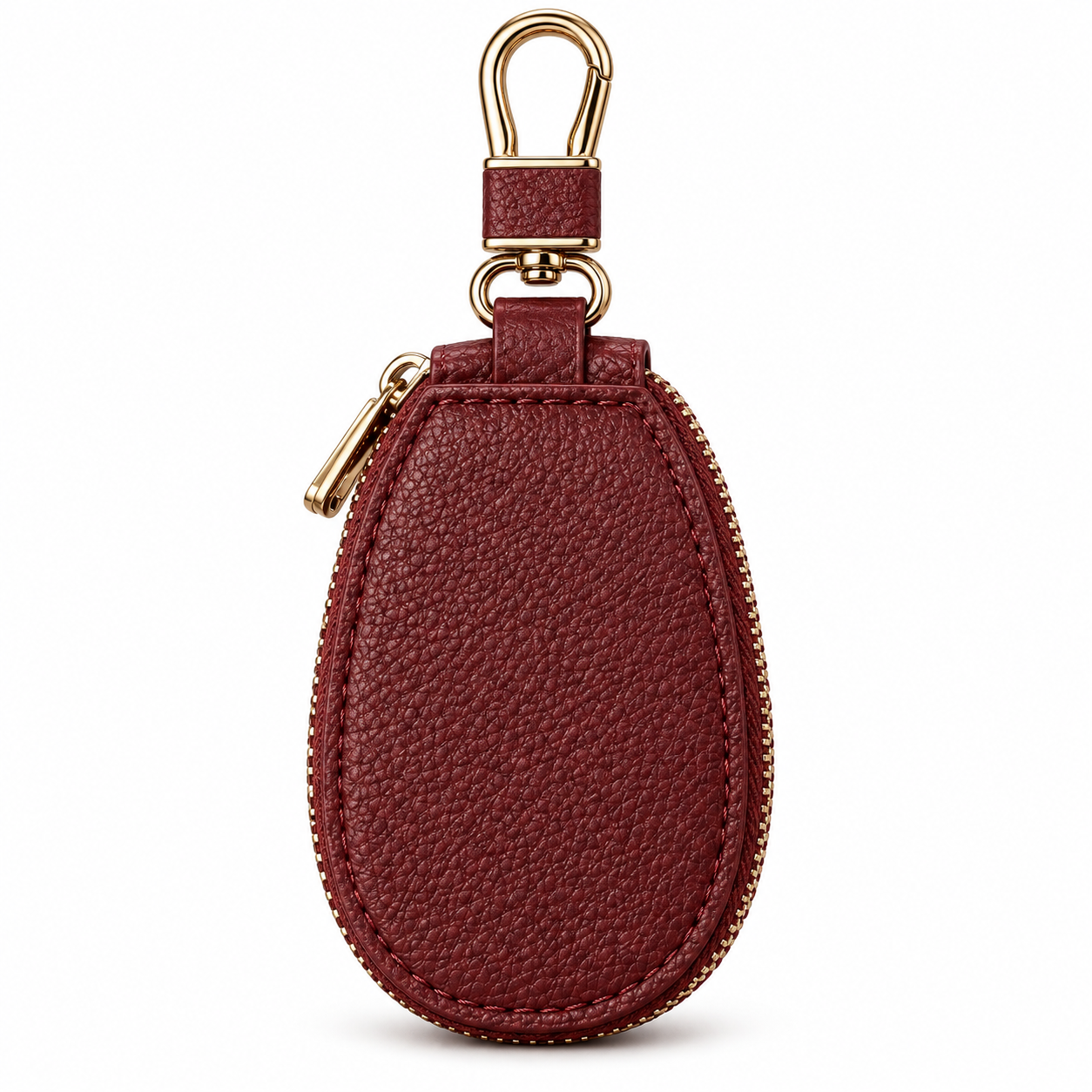Personalized Zippered Car Key Pouch