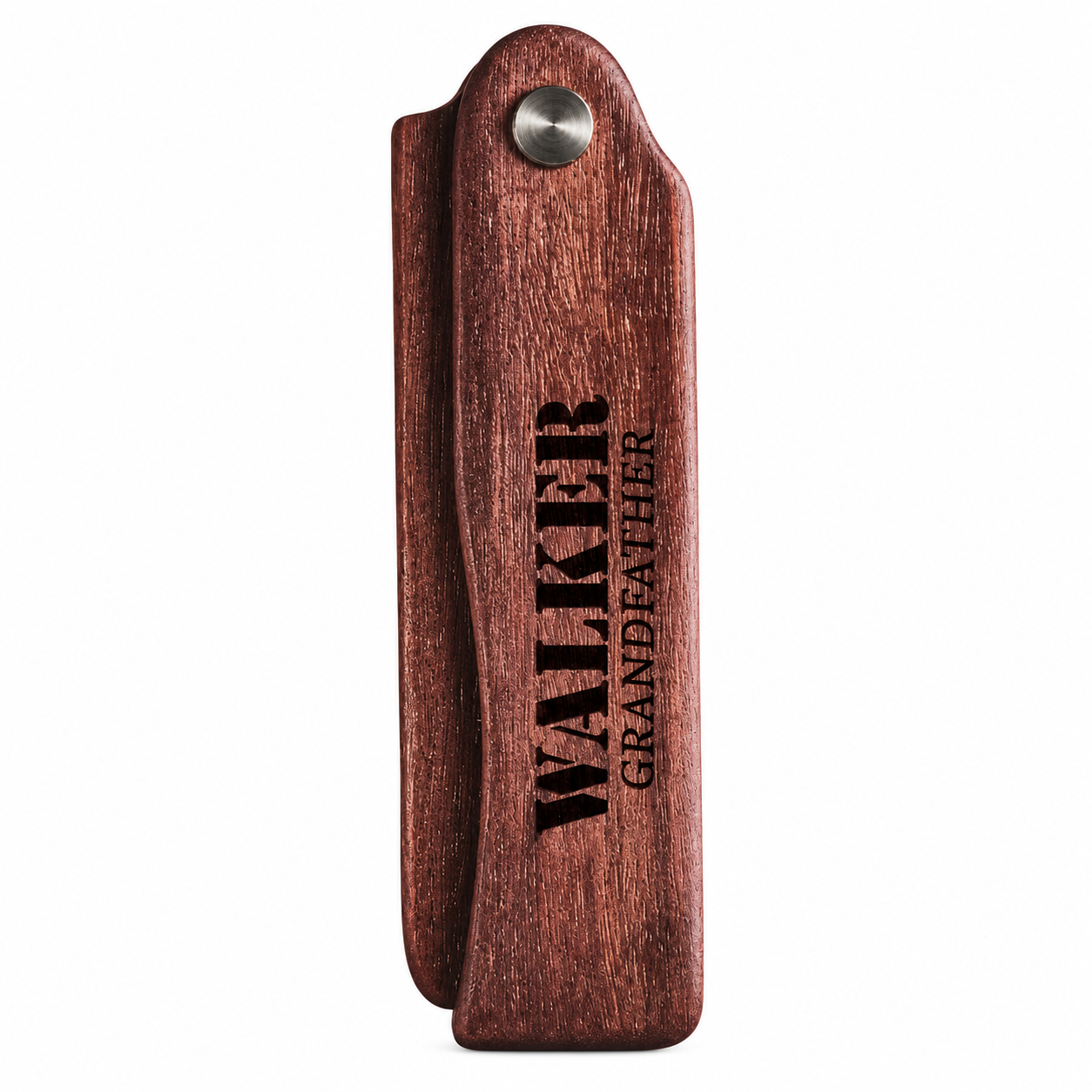 Personalized Folding Wooden Comb – Custom Engraved Pocket Comb