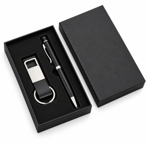Personalized Pen and Keychain Gift Set with Custom Engraving
