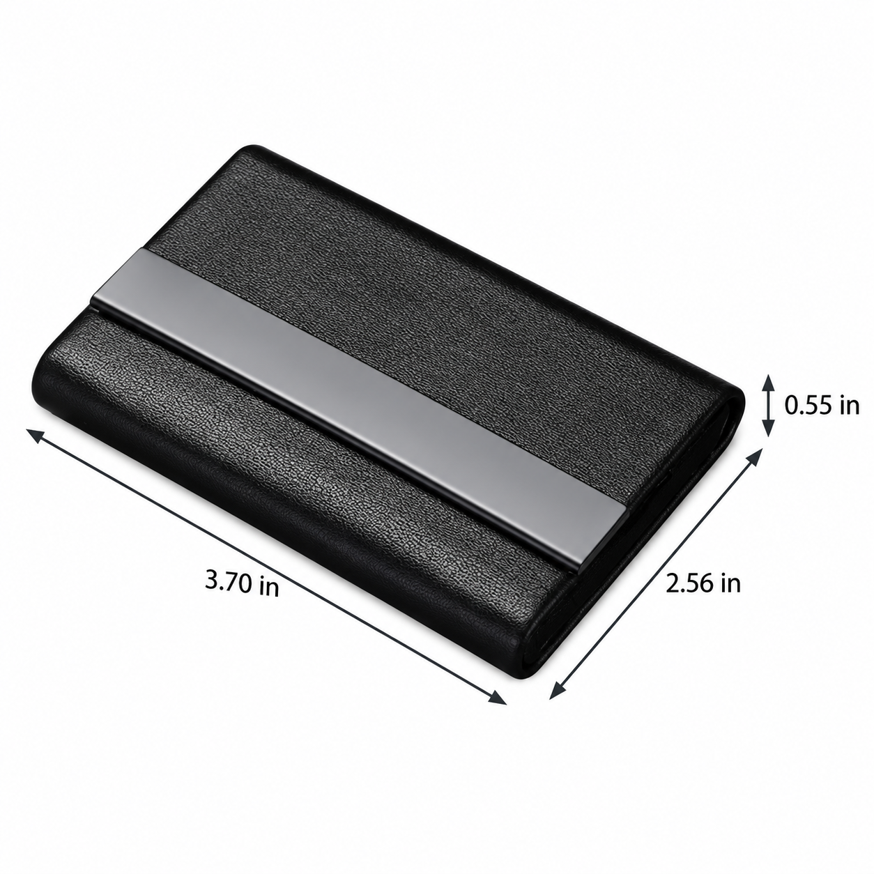 Personalized Business Card Holder – Custom Engraved Name Case
